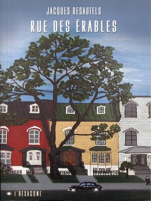 cover image of Rue des érables